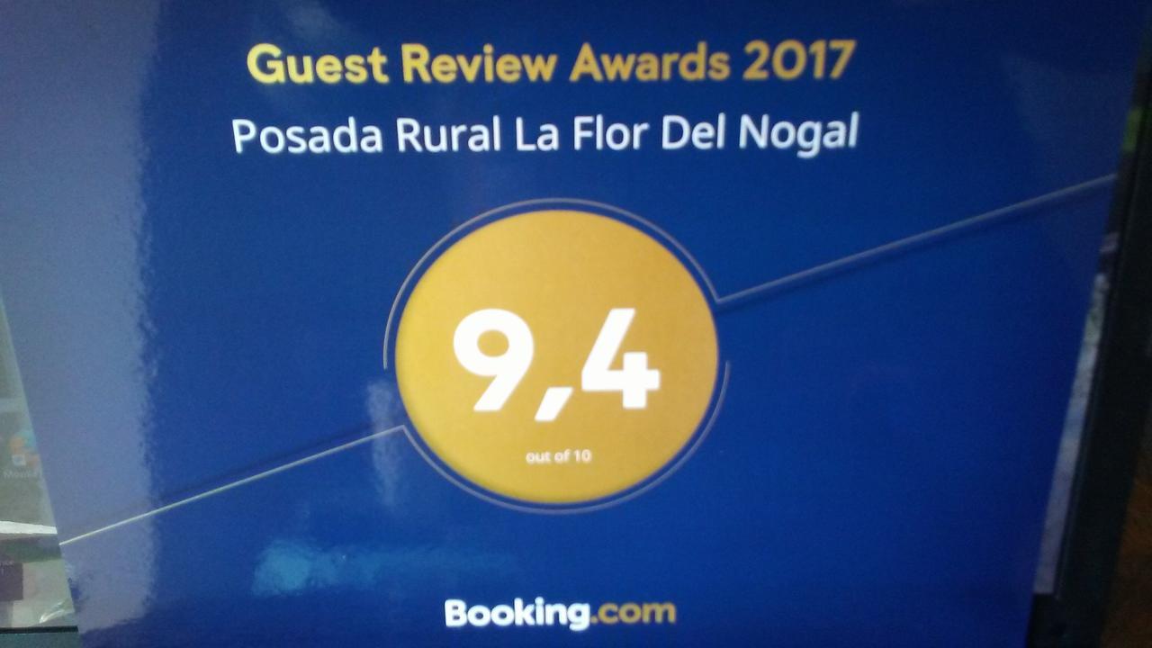 Posada Rural La Flor Del Nogal Ruente Esterno foto